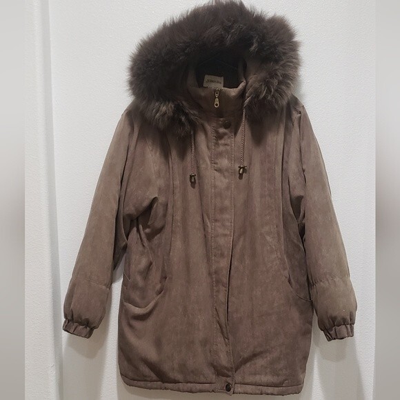 Women's St.John's bay winter coat / jacket size large - Picture 1 of 8